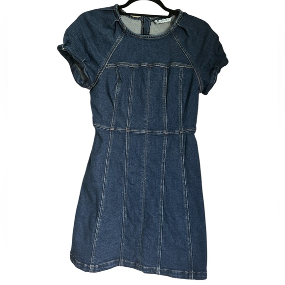 ZARA denim mini dress - Picture 2 of 5